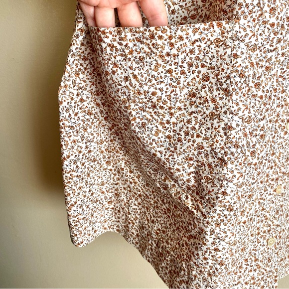 DÔEN Meadow Dress in Sienna Champignon Floral - Picture 15 of 15